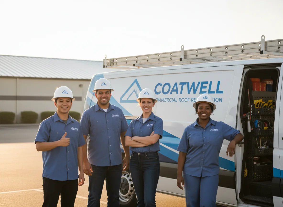 Commercial roof coating company in Ripon, WI